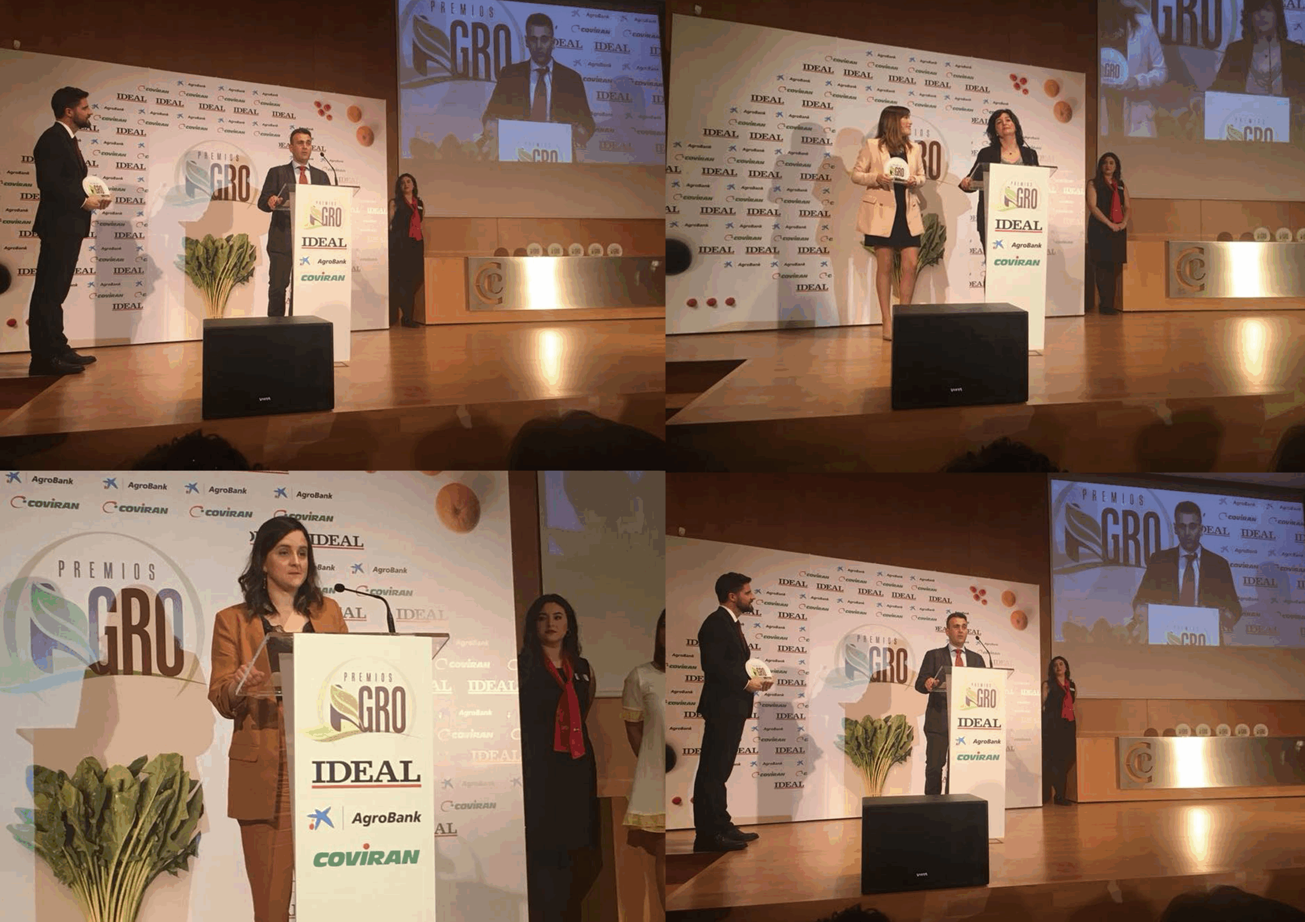 Semilleros Saliplant, Bio Pracam, Grupo La Caña y Cooperativa La Palma, distinguidos en los Premios Agro 2018