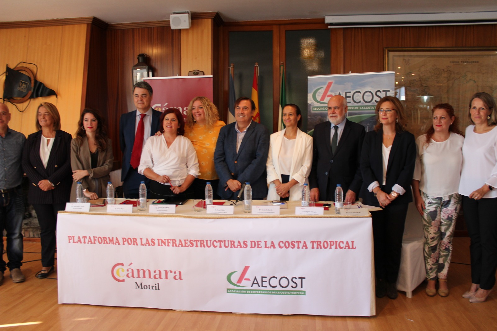 Partidos políticos, Asociaciones Empresariales y ciudadanía abogan por la aceleración y el impulso de la canalización de la Presa de Rules y la defensa de la playa del litoral granadino