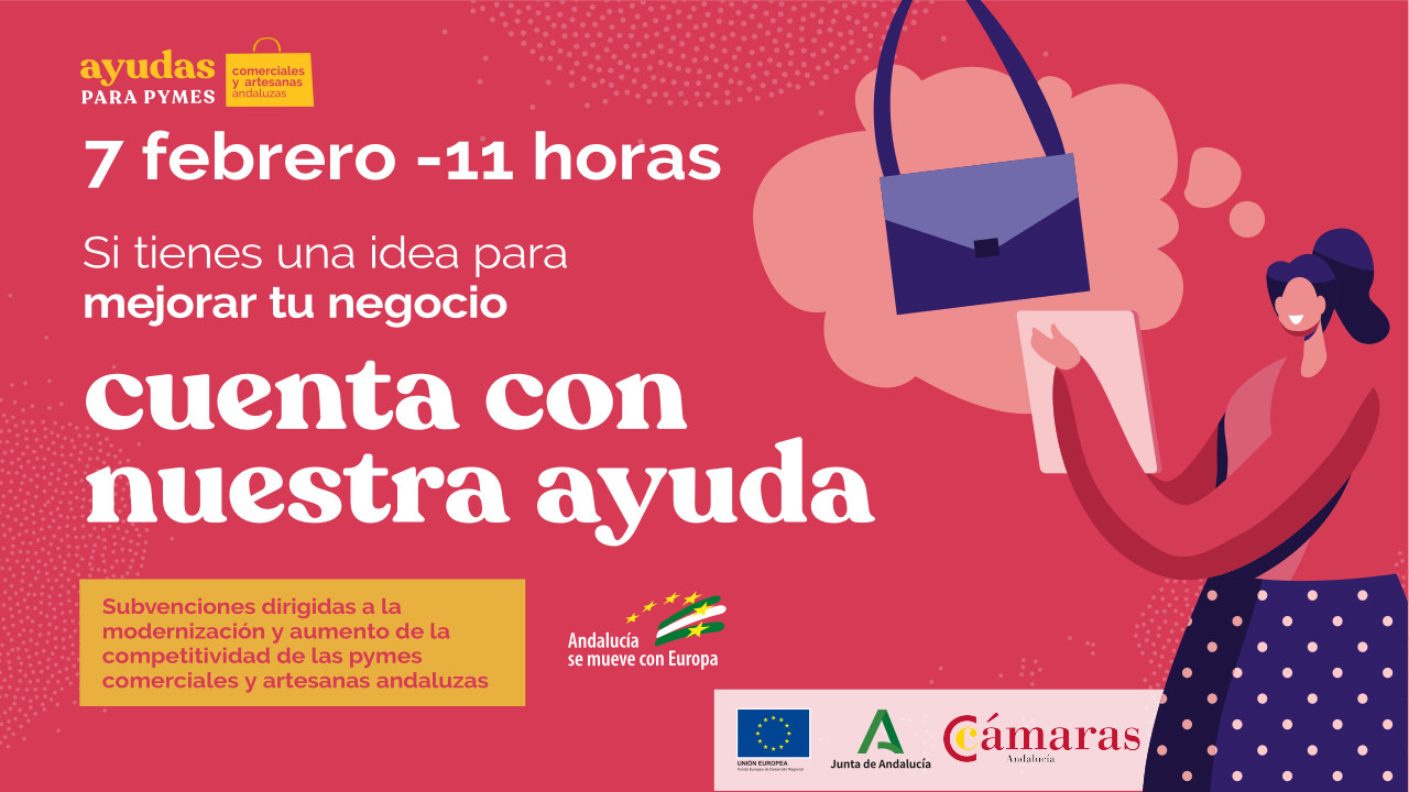 Jornada 7 de febrero - Ayudas para la modernización y mejora de las pymes comerciales y artesanas