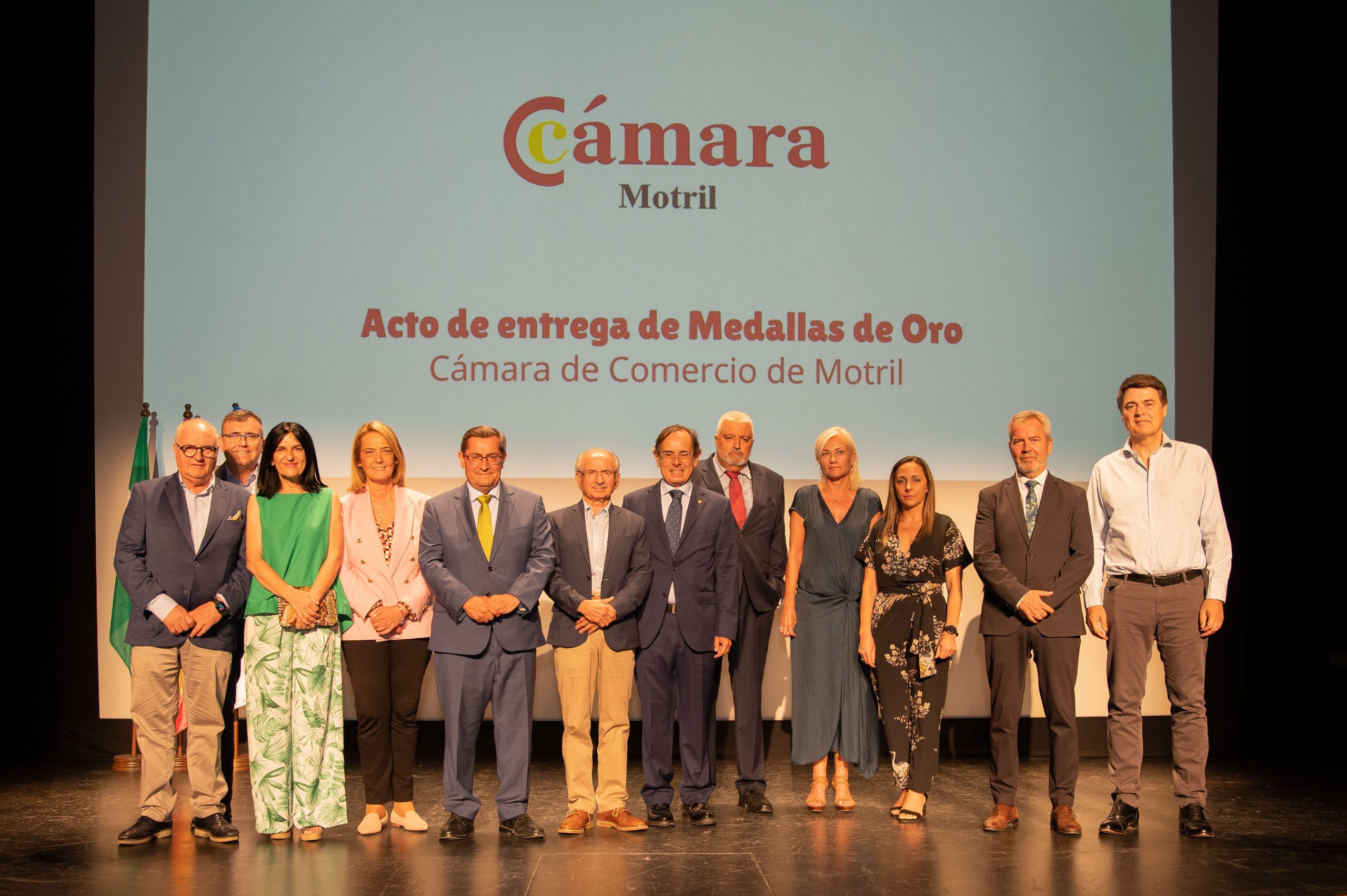 La Cámara de Comercio de Motril entrega la Medalla de Oro a tres expresidentes de la entidad en una gala para el recuerdo