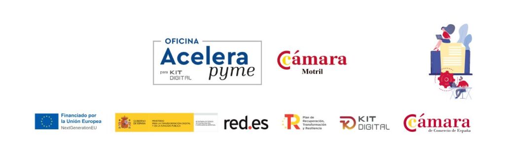 Banner Acelera Pyme de la Cámara de Comercio de Motril